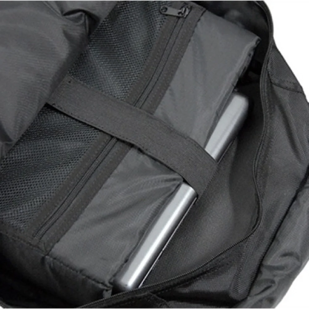 Flying Circle Black Backpack Mag Gear Book Camping Hiking Recreational Bag‎